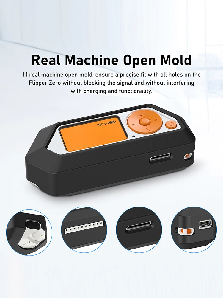 실리콘 케이스 안티 드롭 충격 방지 게임 하우징 플리퍼 제로 게임 액세서리용 안티 스크래치 소프트 보호 케이스 커버