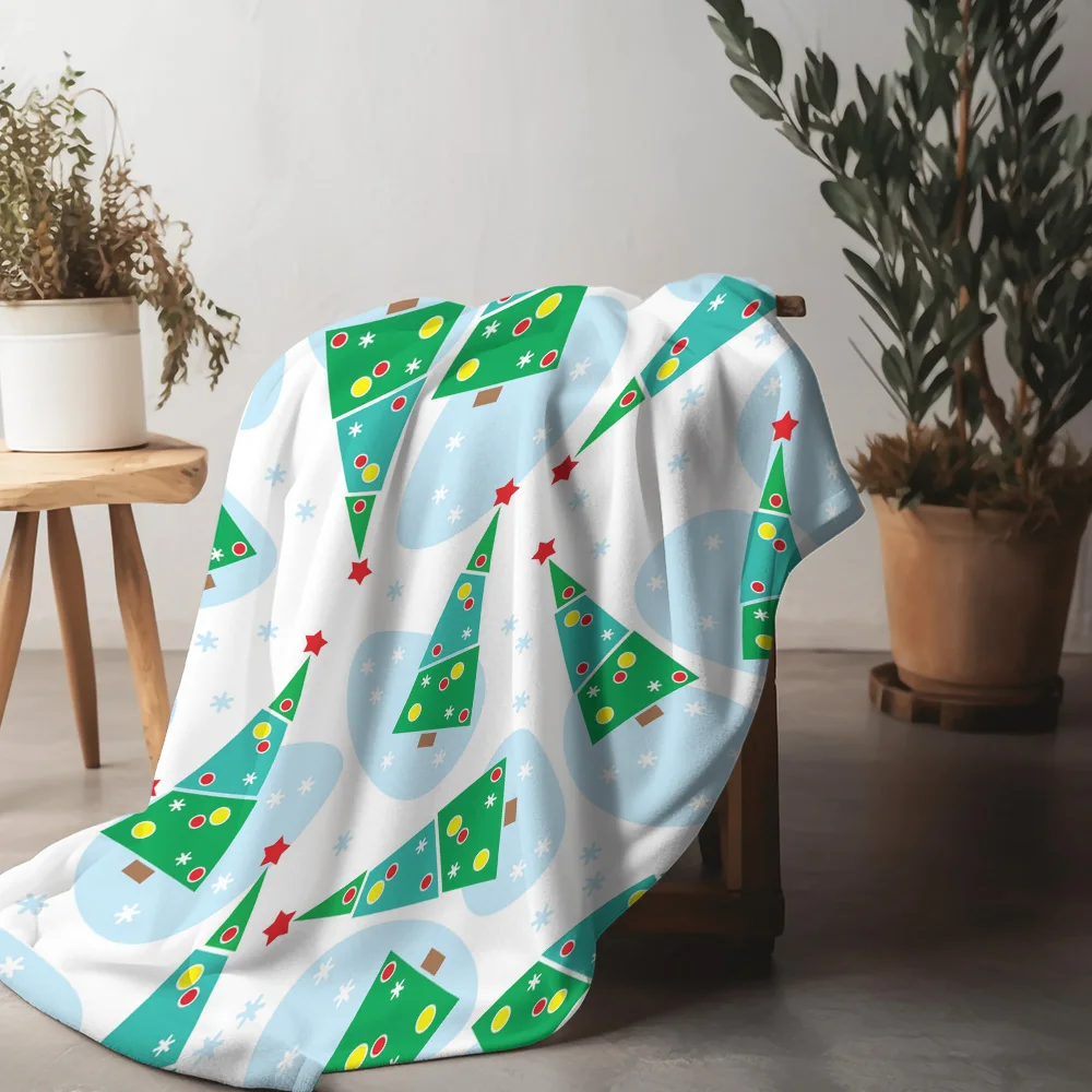 TU Soft Throw Blanket Cozy Flannel Fleece Warm Decorative Bedspread Couch Cover Living Room Bedroom Home Decor Gift