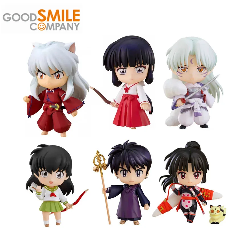 

Good Smile Original Nendoroid Inuyasha Higurashi Kagome Miroku Kikyō Sango joints Movable Anime Action Figures Toys Kids Gift