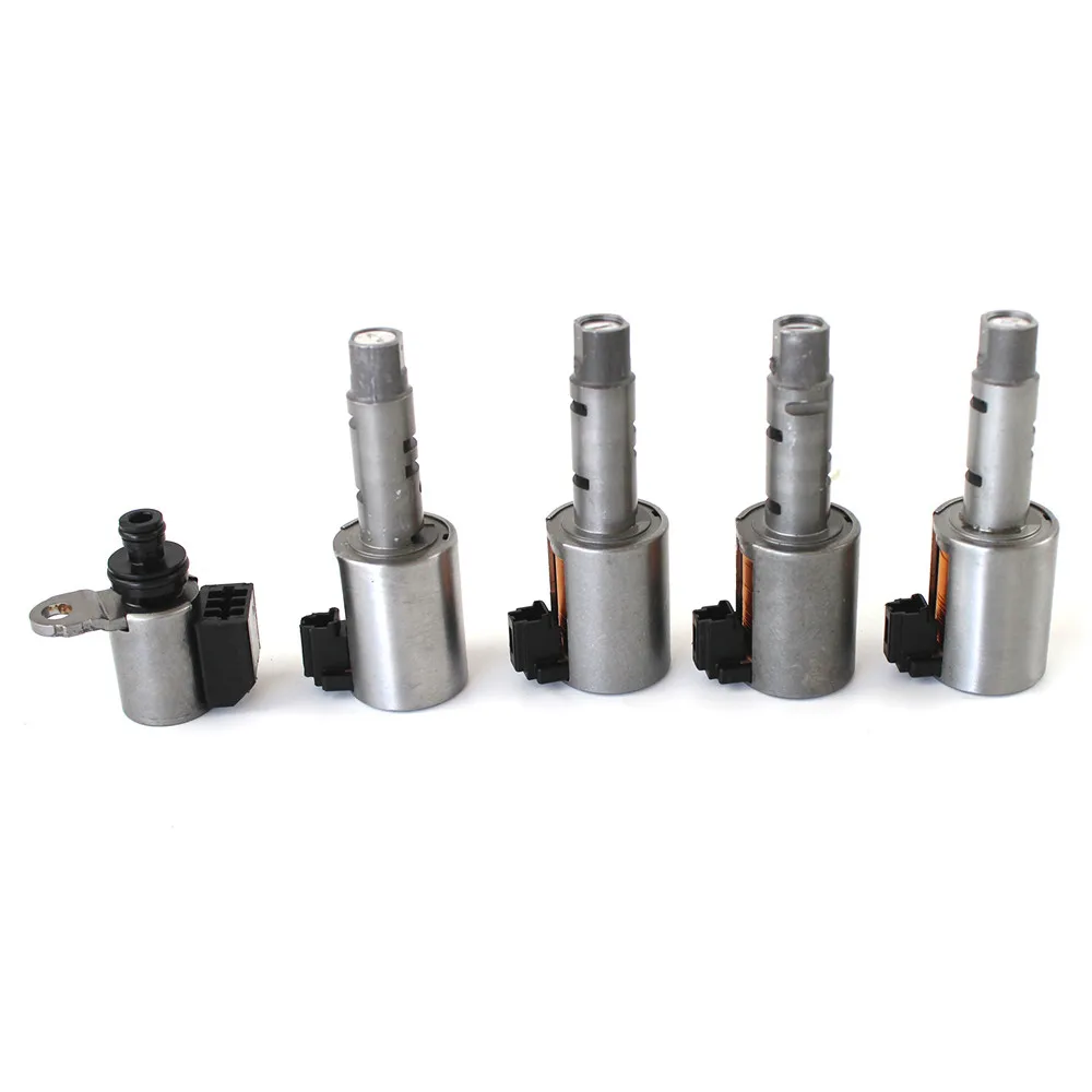 JF015E RE0F11A 5pcs CVT Transmission Solenoid Kit Auto Gearbox System Parts Fit for Chevrolet Suzuki Nissan Car Accessories