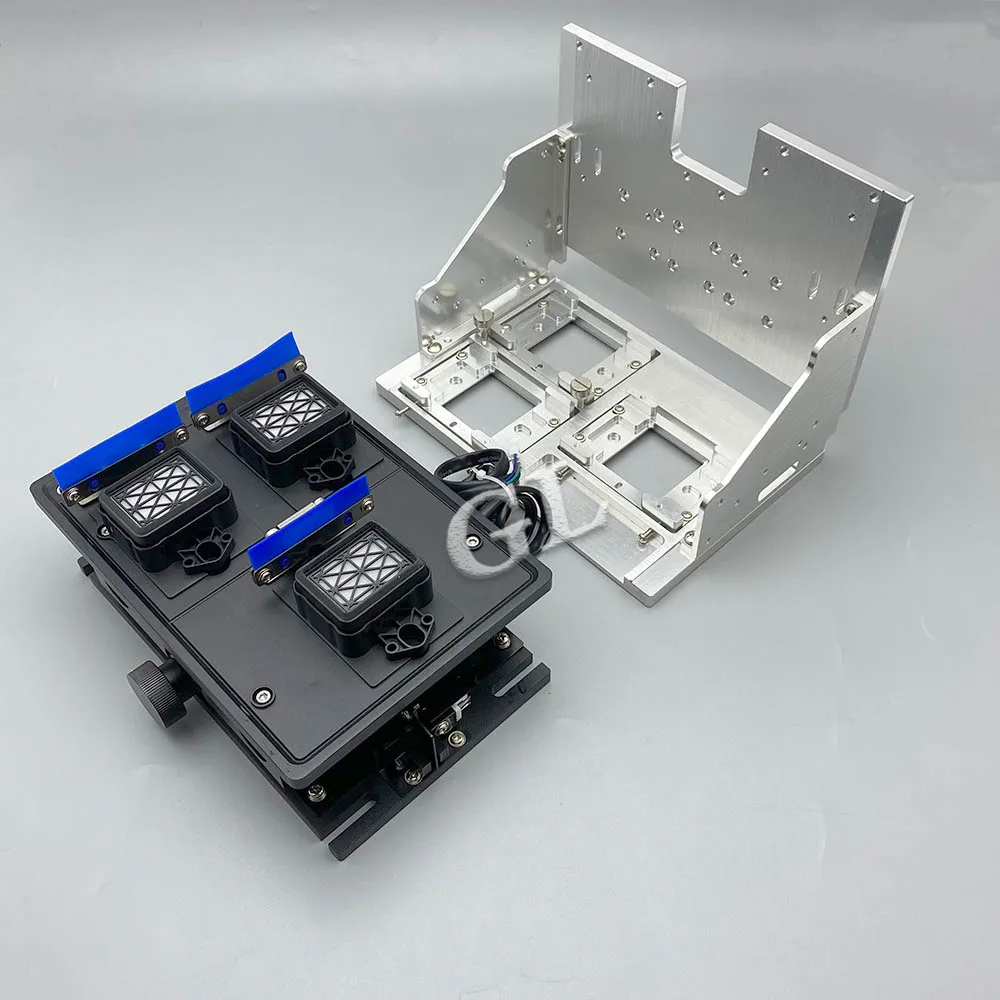 

3head Carriage Capping Station for I3200/4720 Head Anti-collision spring scraper Pump Assembly with Single Motor Aluminum alloy