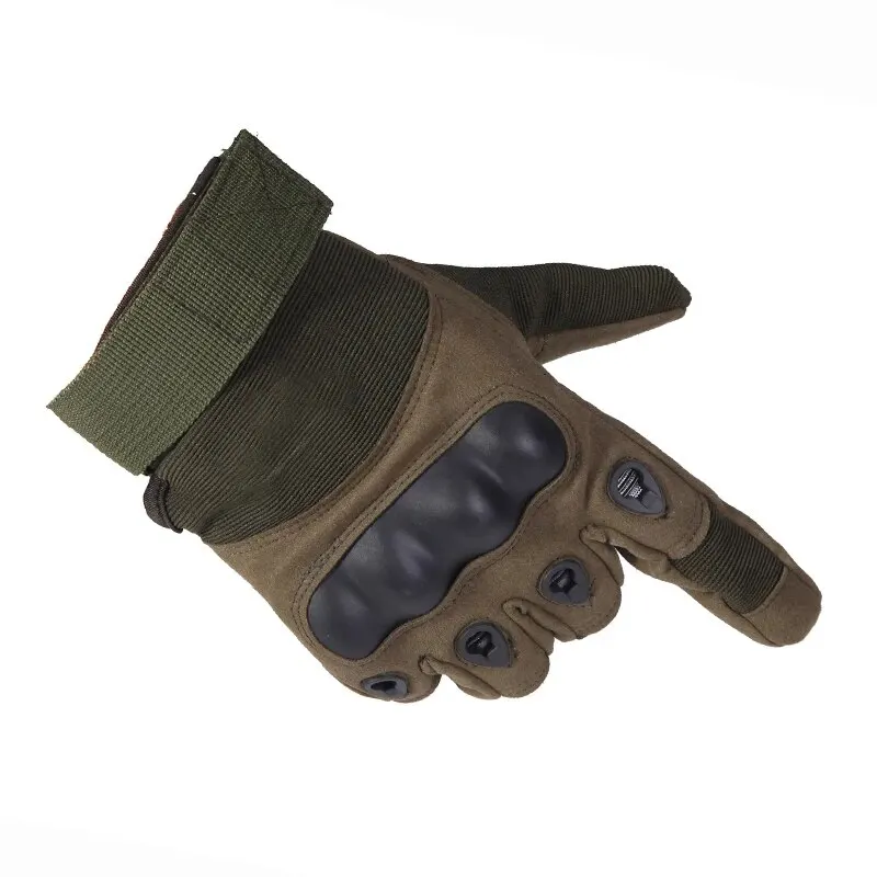 Taktyczne rękawice wojskowe, Color Bullet Air Gun Shooting, Soldier Combat Anti Slip Bicycle All Finger Gloves, Odzież MĘSKA GLOV