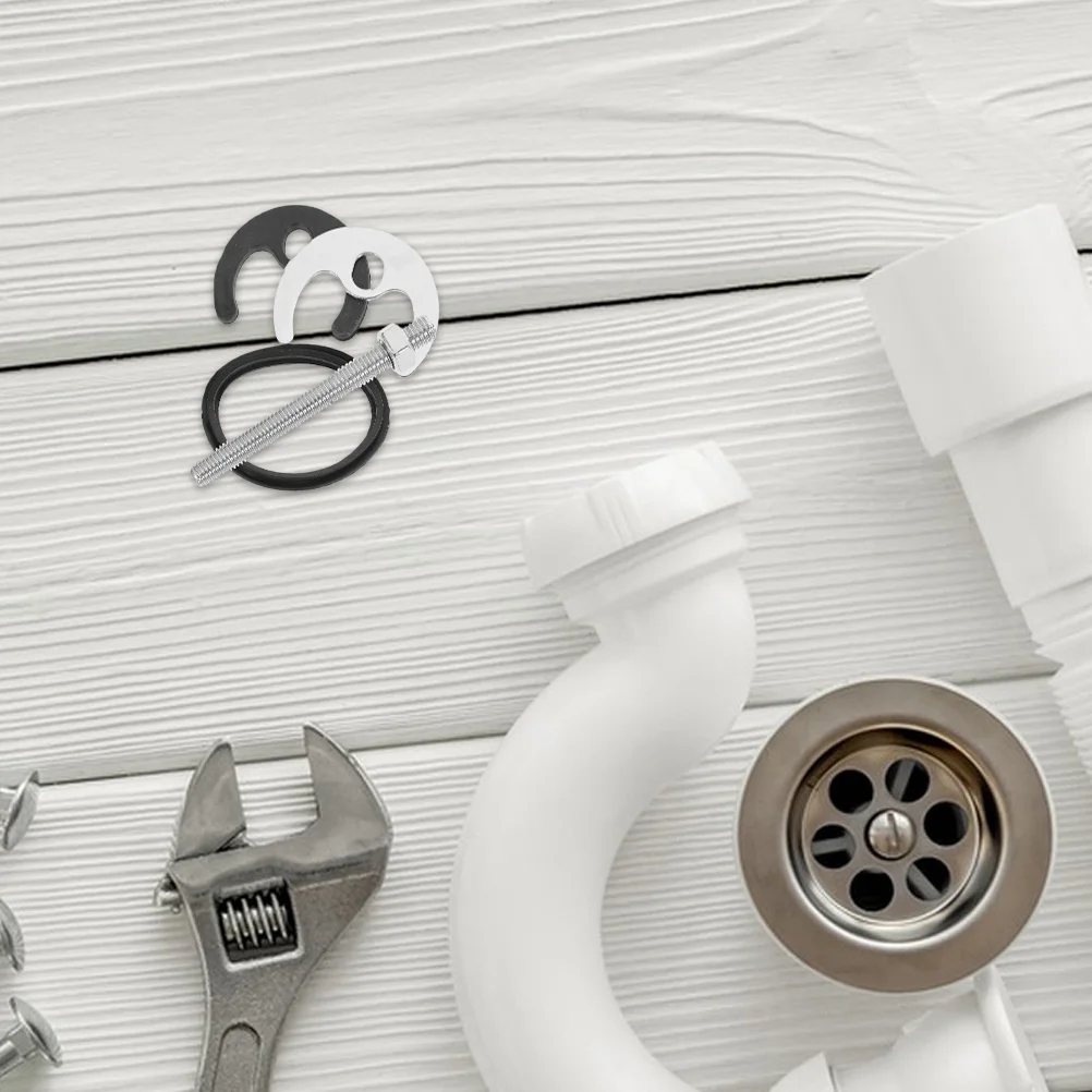 

2 Sets Faucet Fixing Nuts Kit Robust Material Versatile Design Easy Installation Kitchen Bathroom Sink Tap Washers Plumbing
