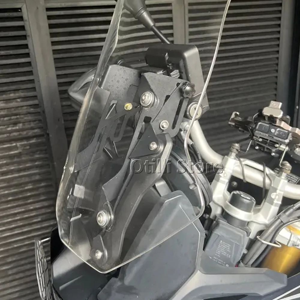 Motorcycle Accessories GPS Navigaton Plate Bracket FOR BMW F750GS F850GS F750 F850 GS F 850GS 2018- Windscreen Adjusters view 4