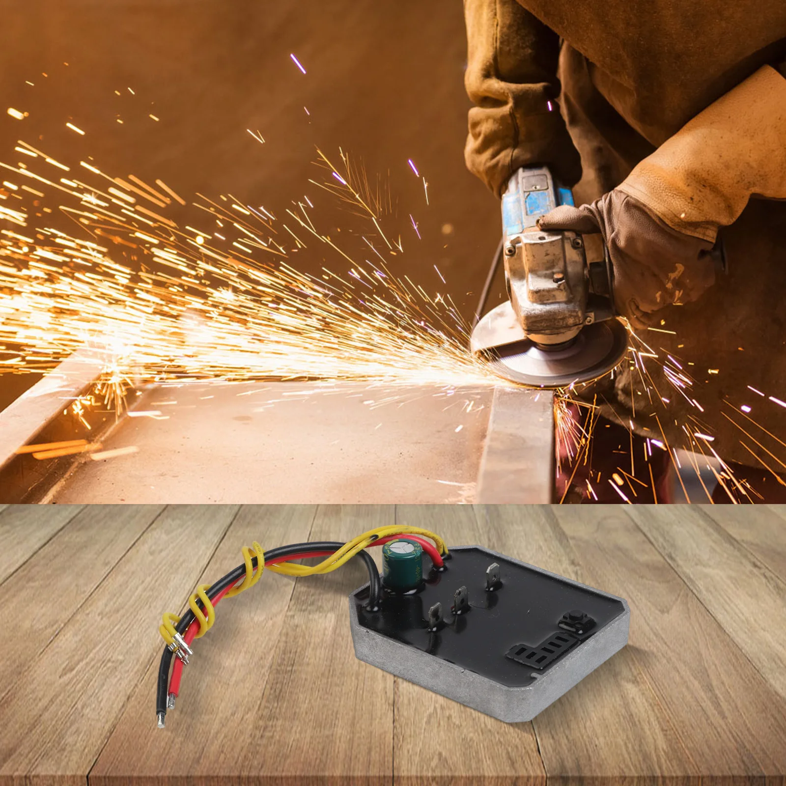 60A 21V Bürstenlosen Lithium-elektrischen Winkel Grinder Control Board Controller Fahrer Motherboard Power Werkzeug Zubehör Teile