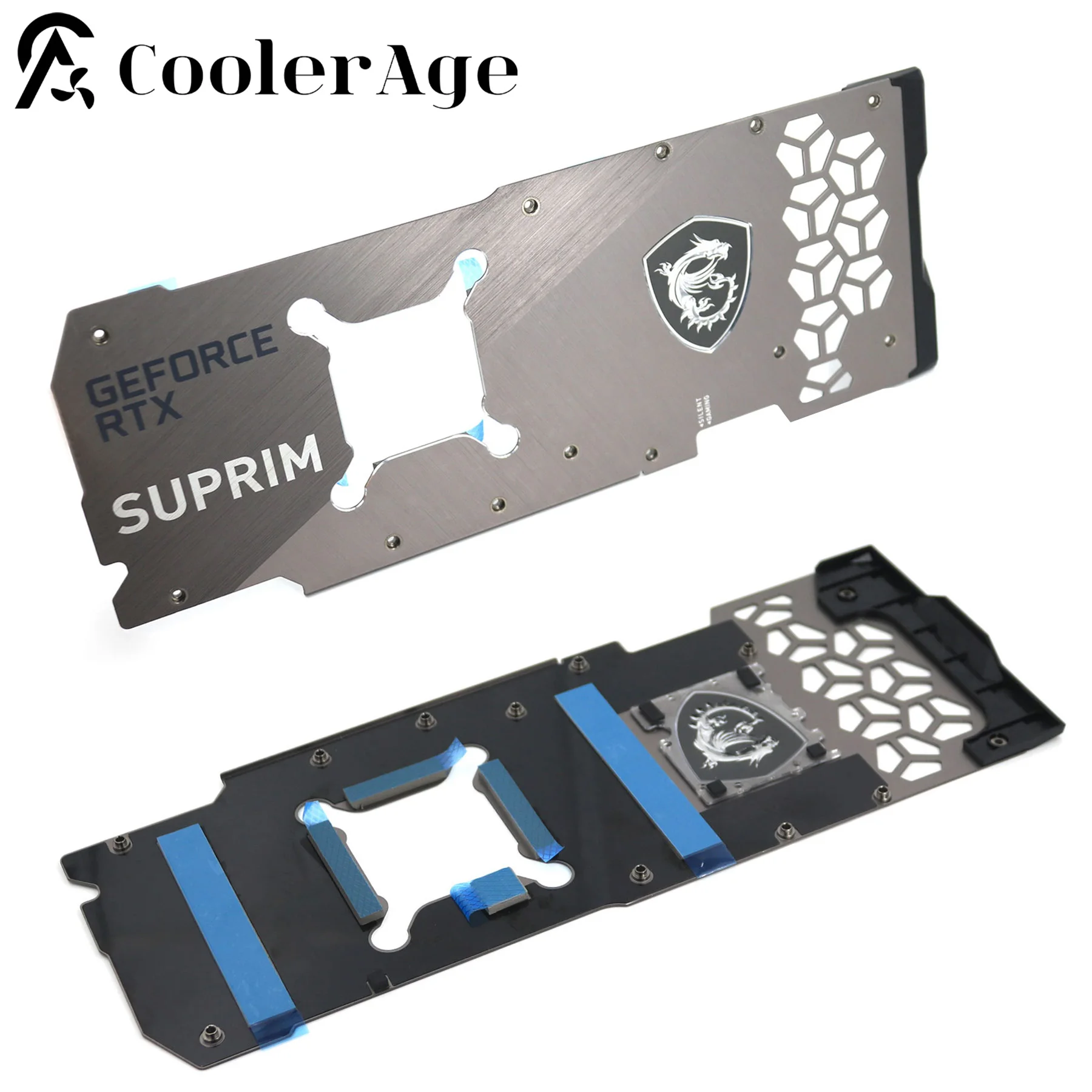 For MSI GeForce RTX 3080 3080Ti 3090 3090Ti SUPRIM X Video Card Backplane New Original