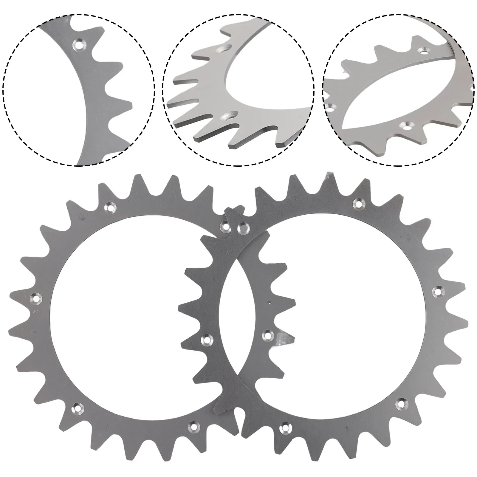 Traction Wheel For Robotic Mower Traction Improved Auxiliary Wheels For Worx Plus S/M With Nails Garden Power Tool Accessories