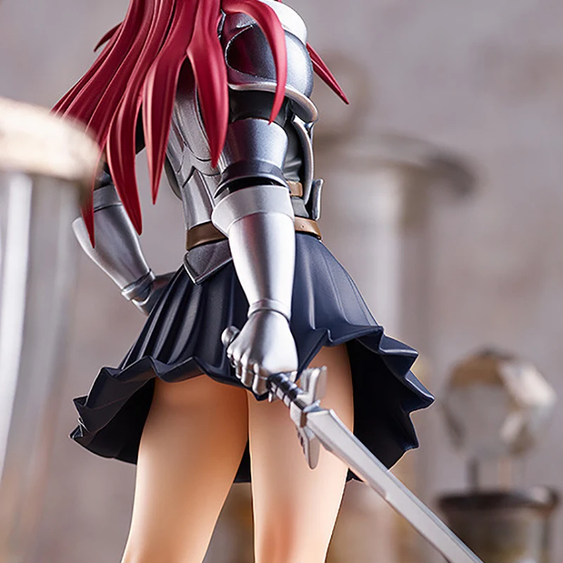 Oryginalny 17cm GSC Up parada Fairy Tail sezon końcowy Erza Scarlet PVC figurka Eruza Model kolekcjonerski lalki