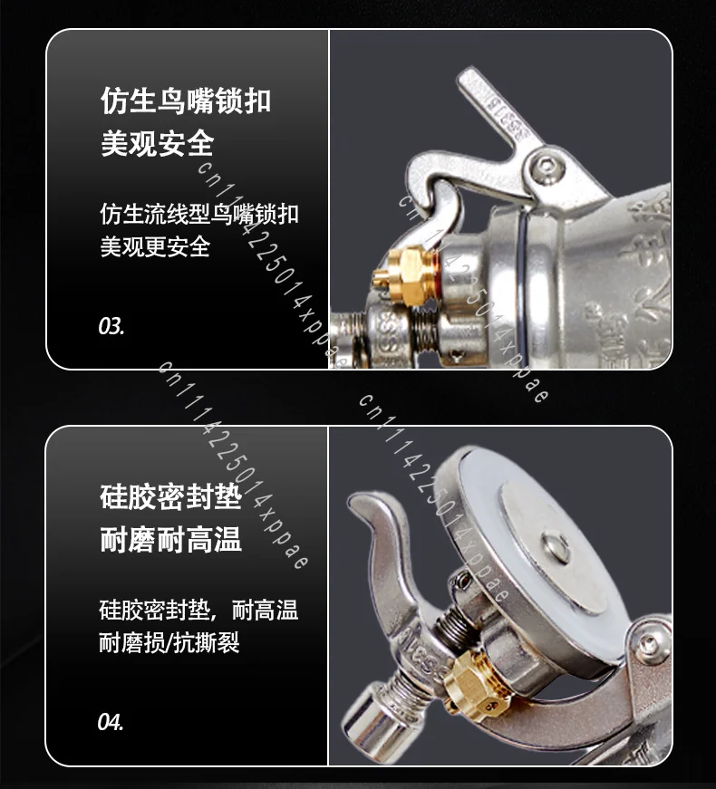 Household Small and Miniature Hand Popcorn Machine Grain Amplifier 328ML Newly Upgraded 316 Stainless Steel