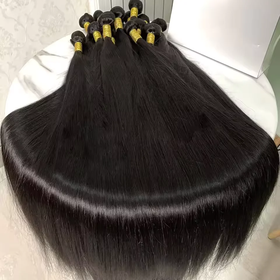 10-30inch Brazilian Straight Human Hair Bundles Natural Color Remy Hair Extensions Bundles Raw Hair 100% Human Hair BPHW Hair