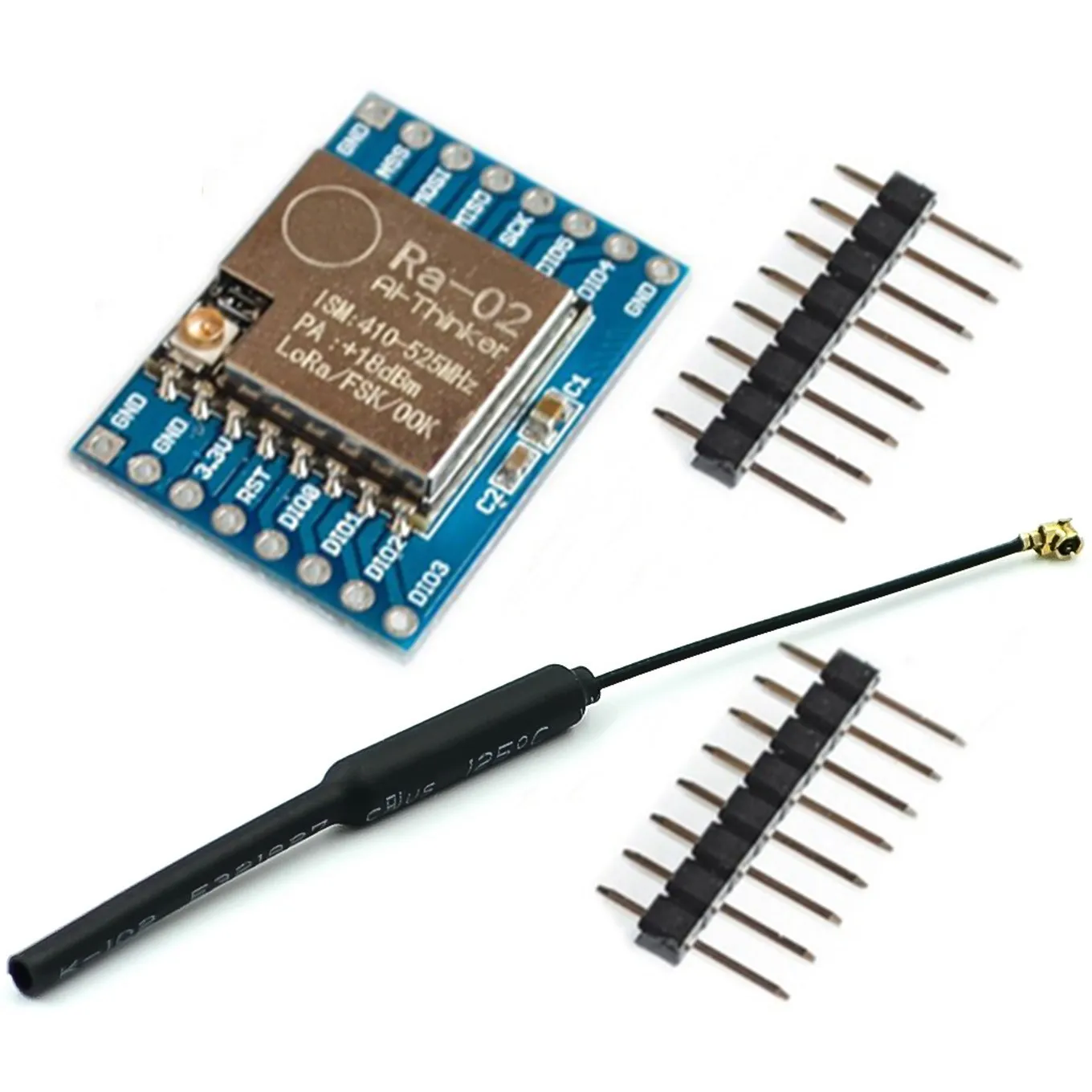 433MHZ SX1278 LoRa Module 433M 10KM Ra-02 Wireless Spread Spectrum Transmission Board 2.4G IPX Antenna for Smart Home