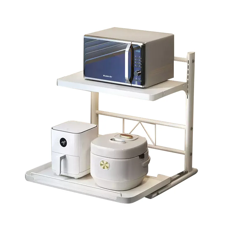 Microwave oven rack Kitchen countertop Multifunctional desktop layering