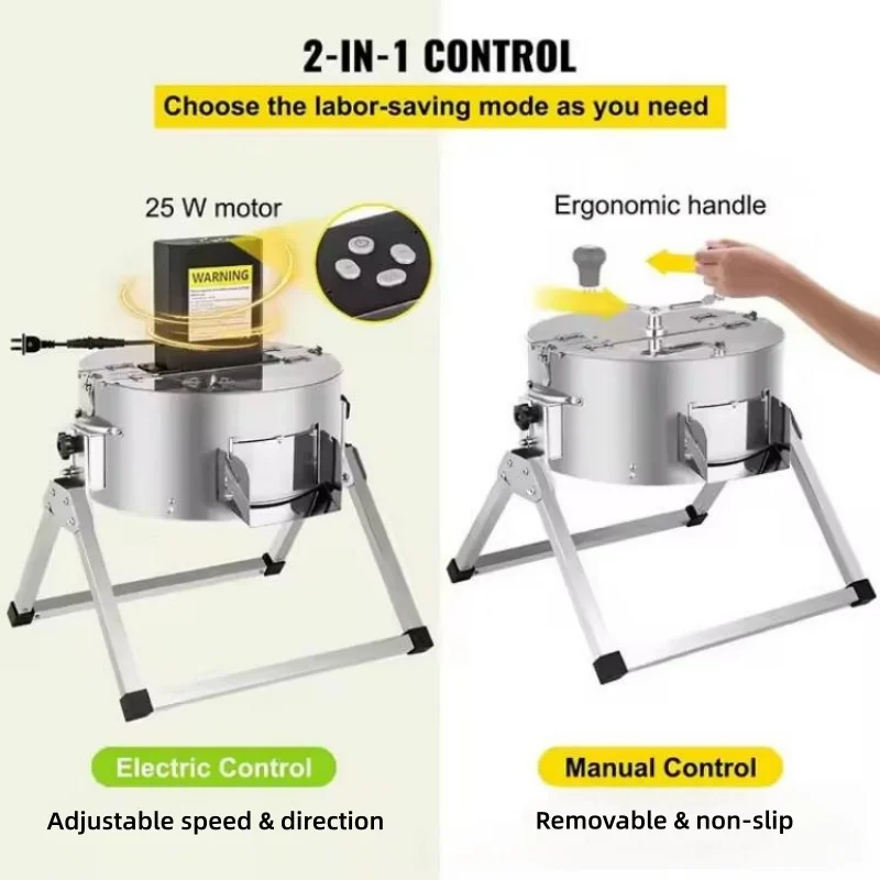Leaf Cutter Lawn Mower Multi-function Garden Grass Shredder Leaf Cutter Outdoor Garden Branches and Leaves Pruning Equipment