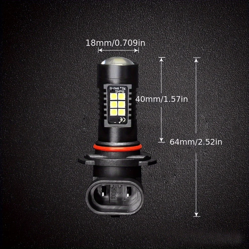 2 Buah H10 9145 9140 9005 HB3  - Car Led Headlight 9005 9006 ulasan dan harga