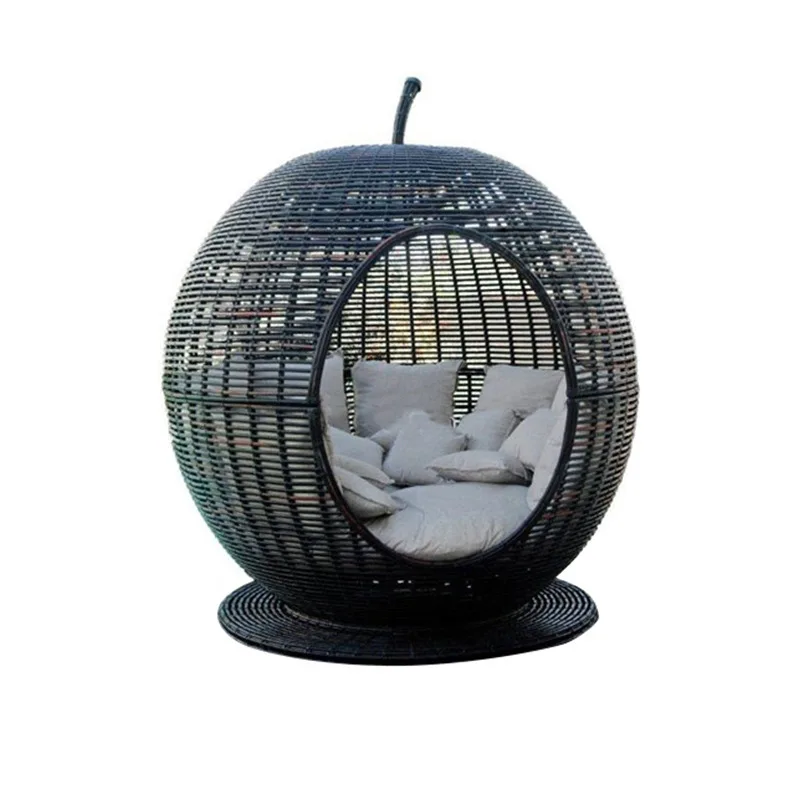

Outdoor rattan creative bed sofa