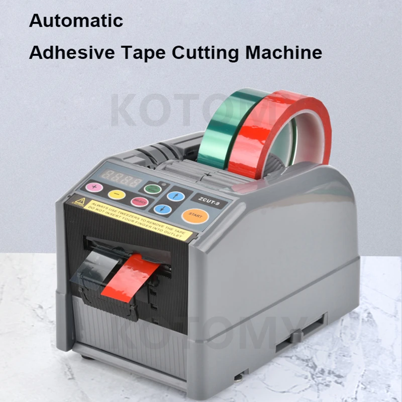 Automatic Tape Dispensers ZCUT-9 Auto Tape Cutter Adhesive Tape Cutting Machine Masking Paper Dispenser Office Packing Tools