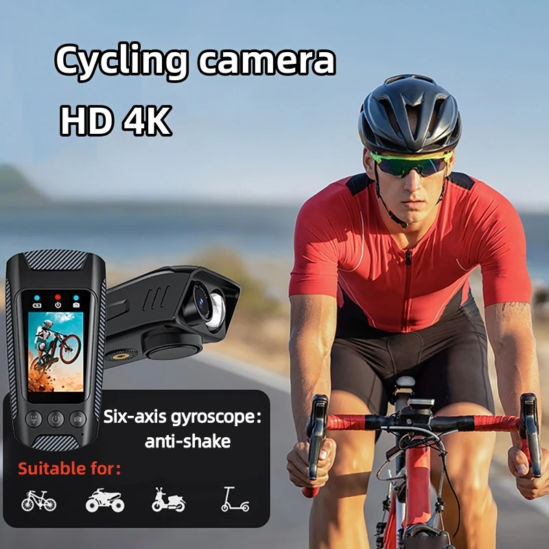 HD 4K 60FPS Action Camera for Motorcycle Bike Helmet Sports DV Video Recorder Car DVR Dash Cam Outdoor Bicycle Surveillance