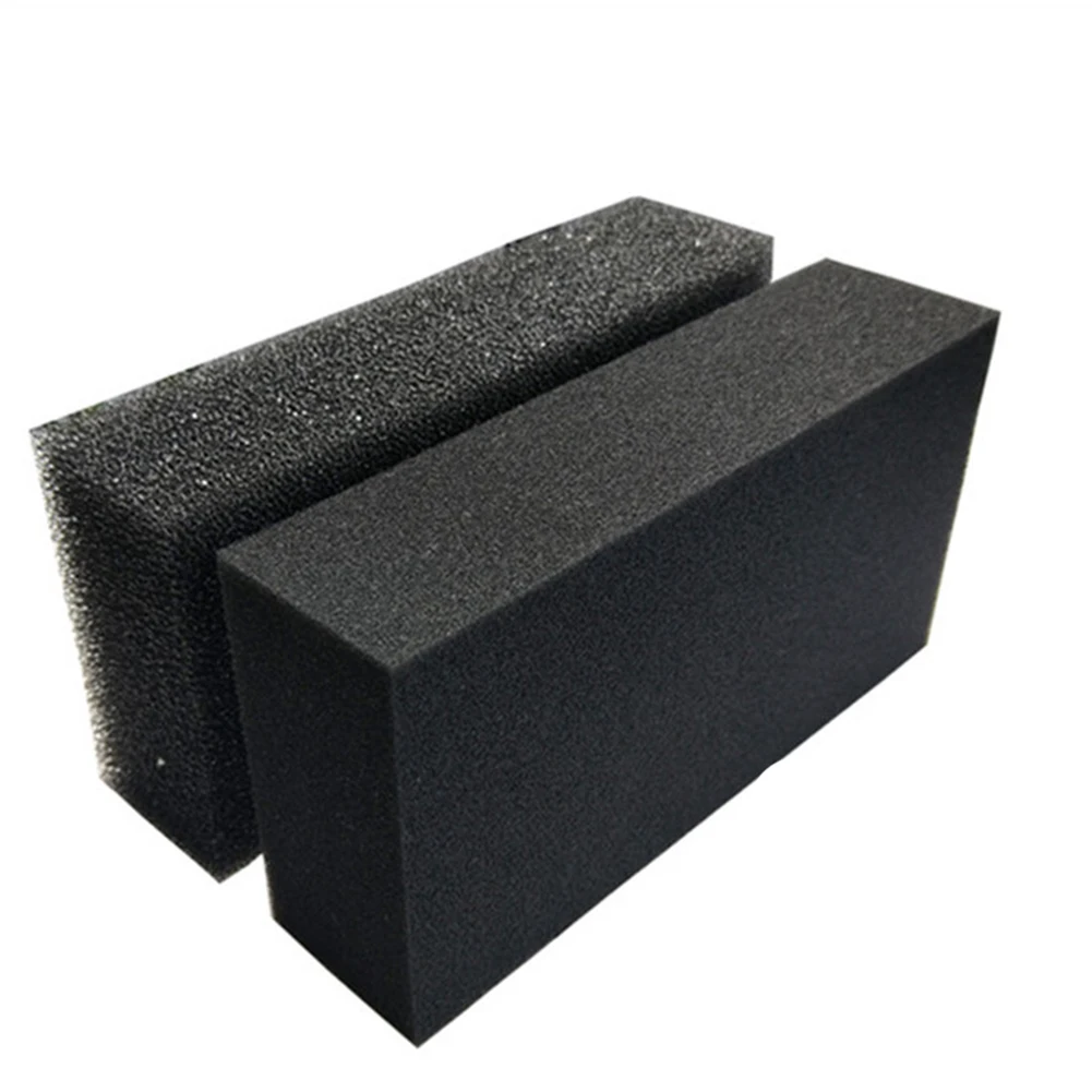 إسفنجة تنظيف السيارات إسفنجة غسيل السيارات 5 سنتيمتر x 11.5 سنتيمتر x 5 سنتيمتر أداة تنظيف سوداء عالية الجودة ليس من السهل كسر سميكة/ناعمة