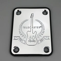 Guitar Neck Plate Chrome For TELE Guitar Well