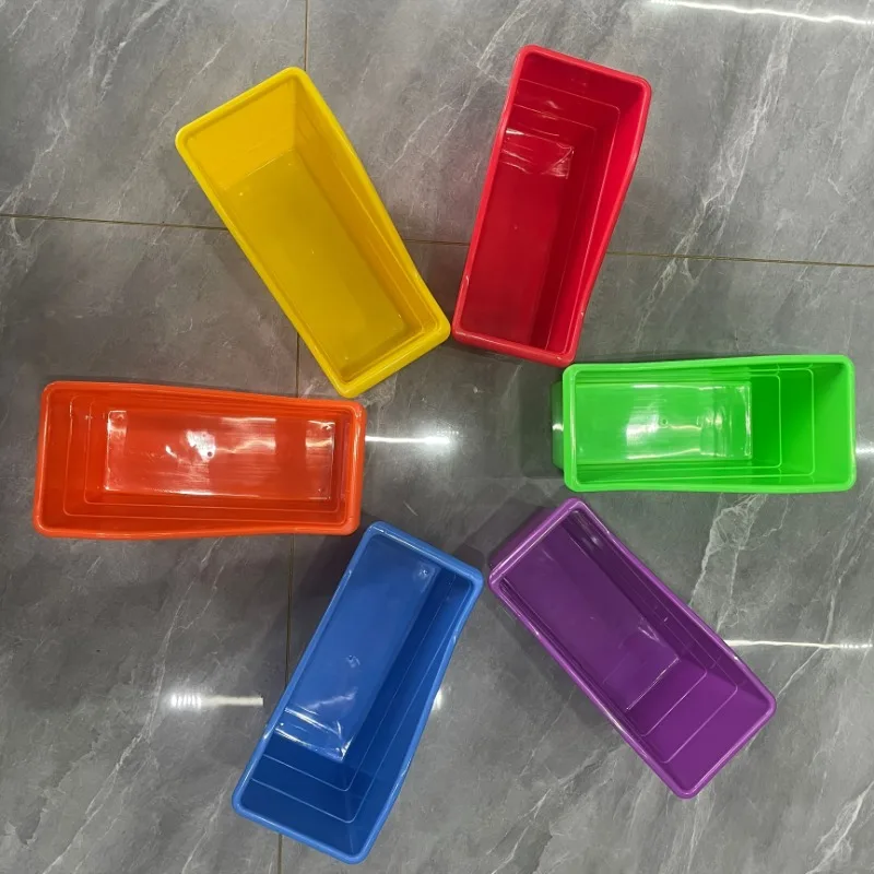 1Pc Colored Plastic Rectangle Office Document & Book Storage Boxes -  Desktop Accessories office supplies & accessories