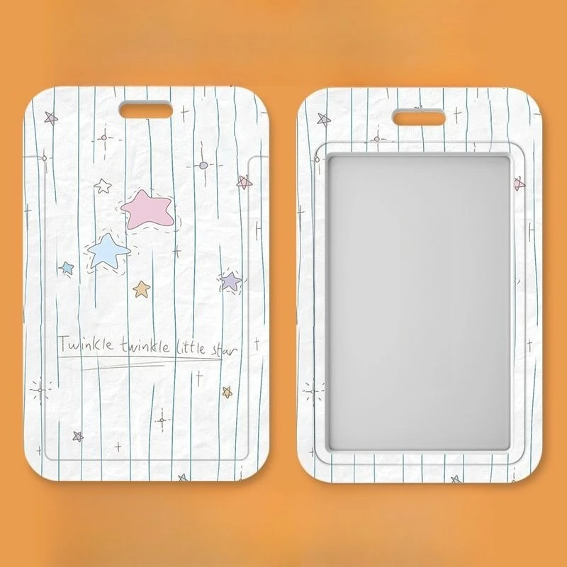 クールスターズ学生キャンパスランヤードカードホルダーKpopアイドルカードコレクションオーガナイザー文房具女性バッジホルダーキーホルダーペンダント