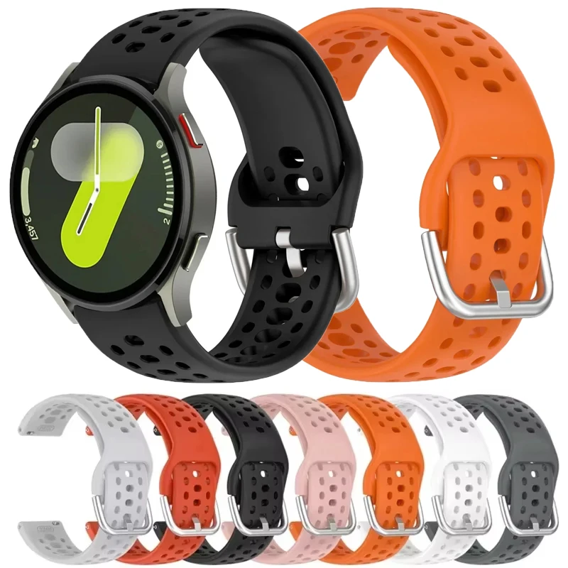 

Браслет для Samsung Galaxy Watch 7 6 5 4 44 мм 40 мм 5 Pro 45 мм Ремешок 20 мм Ремешки для часов Galaxy Watch FE 6 Classic 47 мм 43 мм Correa