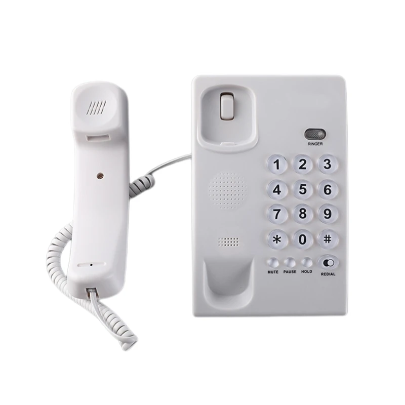 Corded Phones Landline Home Phone Landline Phones Big Button Landline Telephone for Office Hotel Home Bathroom