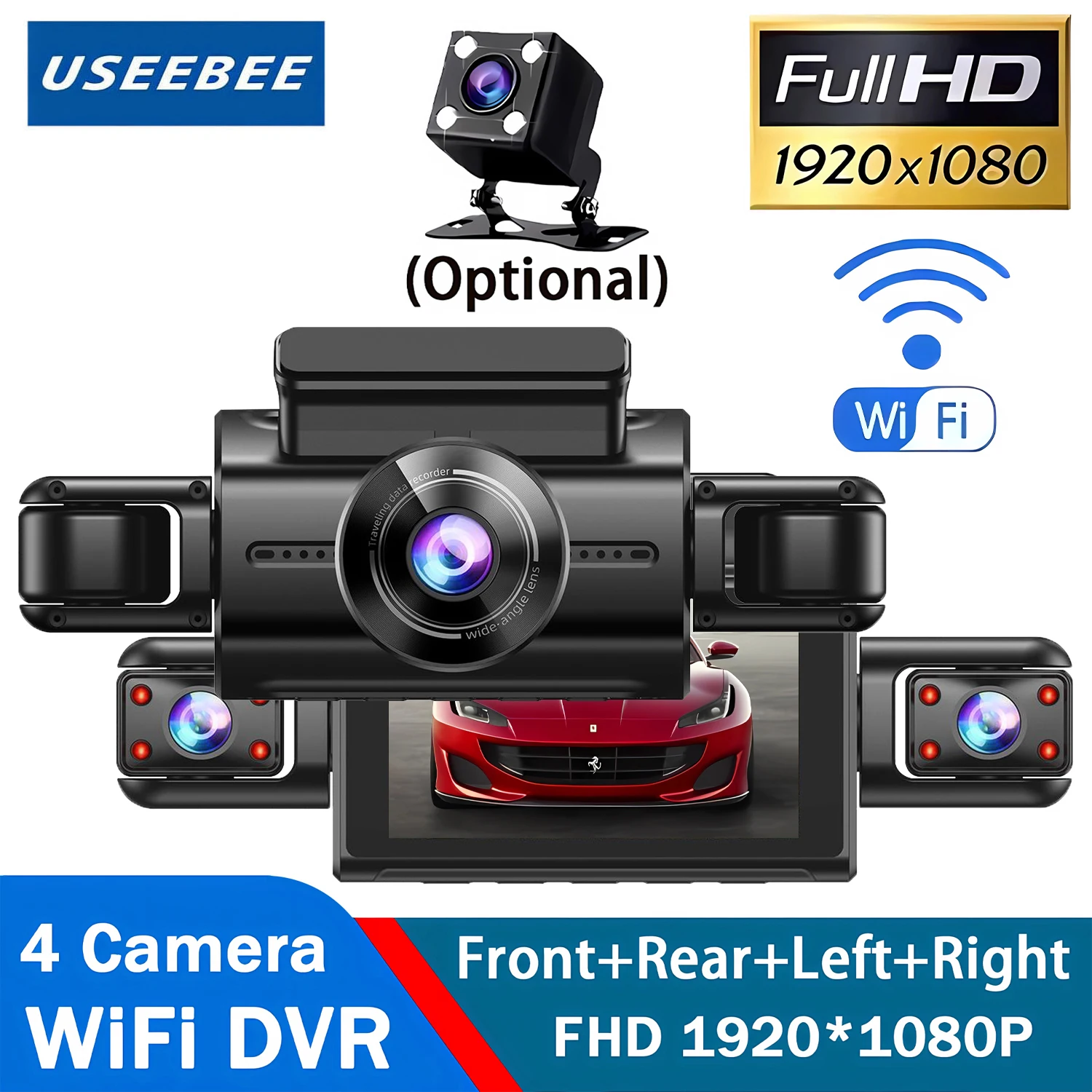 360 Degree 4 Camera…