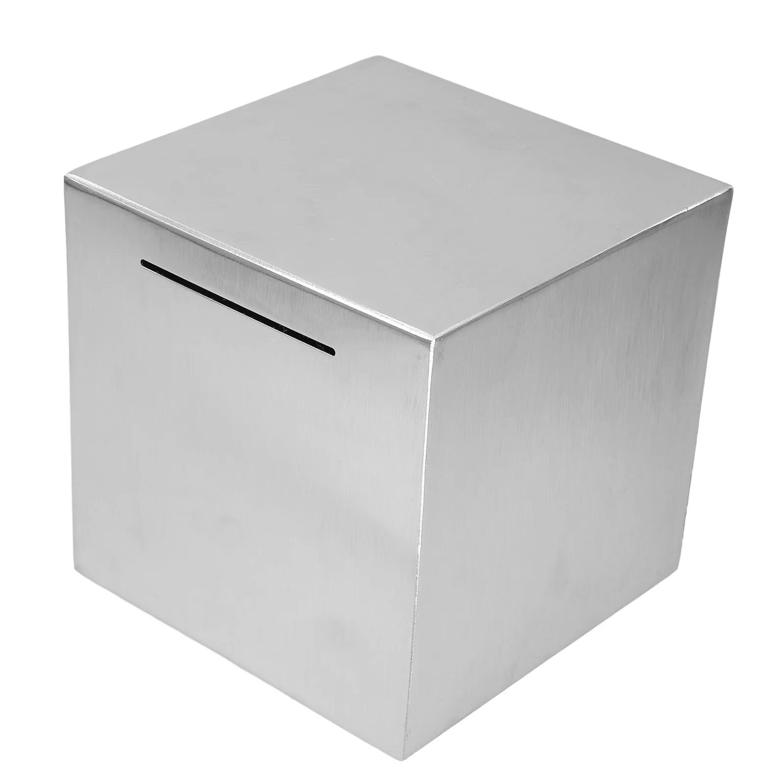 Stainless Steel Saving Bank Large Capacity Metal Piggy Bank Unbreakable Coin Container for Adults Money Box for Adults