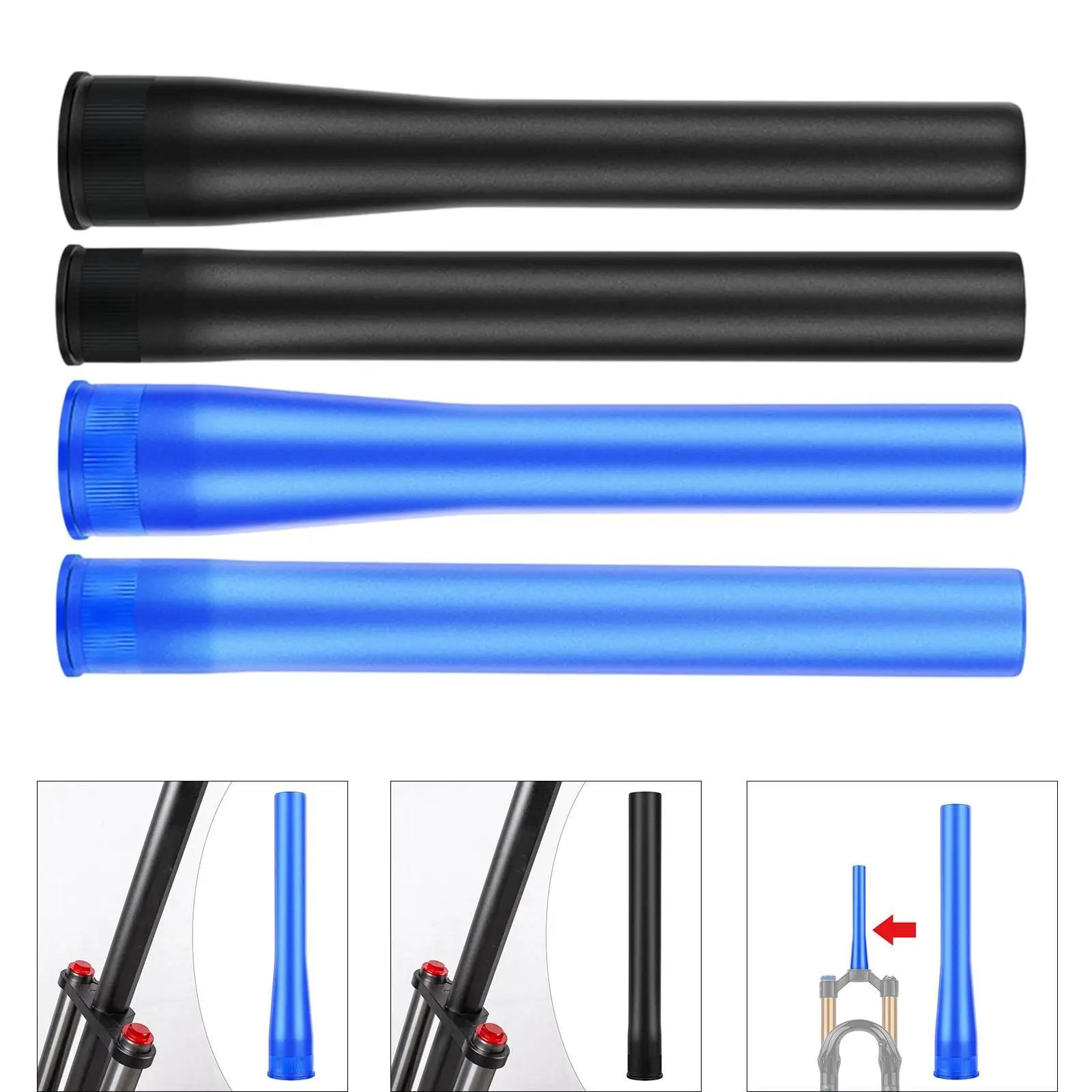 

Bike Front Fork Head Tube Easy to Install Sturdy High Reliability Spare Part
