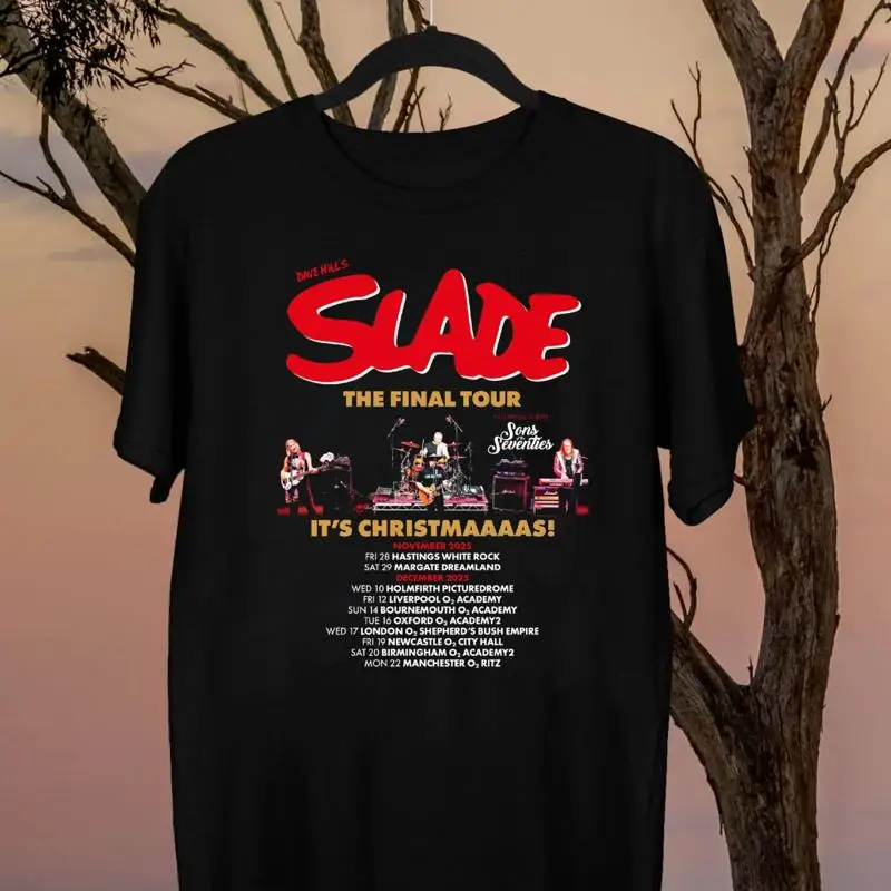 

Футболка Slade Band The Final Tour в стиле рок, полноцветная, все размеры S 5XL