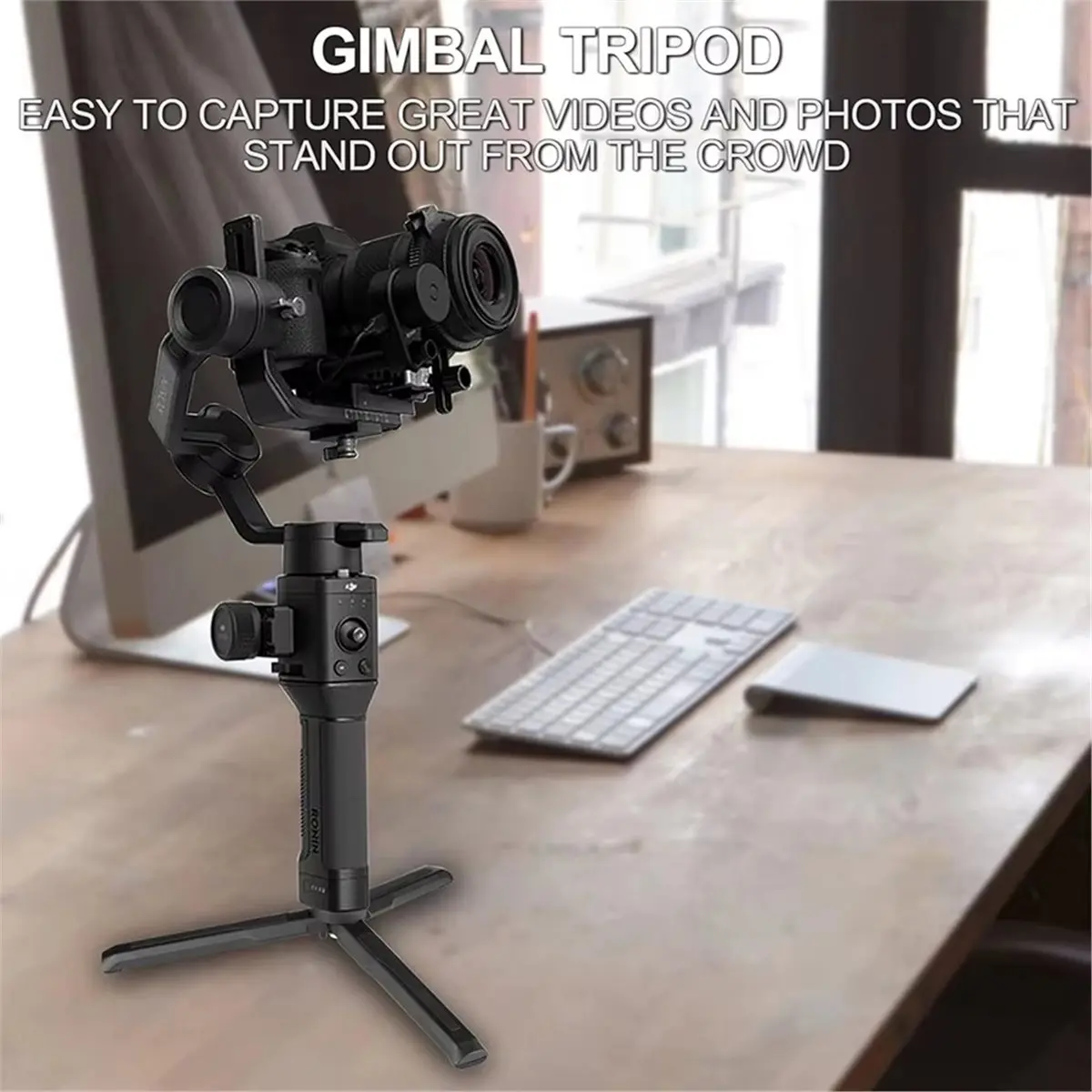 Desktop Tabletop Tripod Stand for for for 4 3 Pro for S SC RSC2 Crane 2 Gimbal Stabilizer Handle Grip
