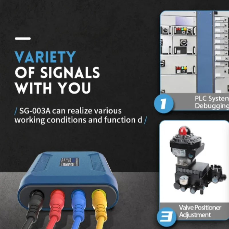 SG-003 SG-004 Signal Source Process Loop Calibrator 0~24V 0~24mA programable pulse and Thermal resistance Pt -200~650 ℃