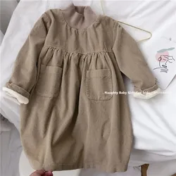 2024 new spring autumn/winter Girls Kids Boys dress comfortable cute baby Clothes Children Clothing