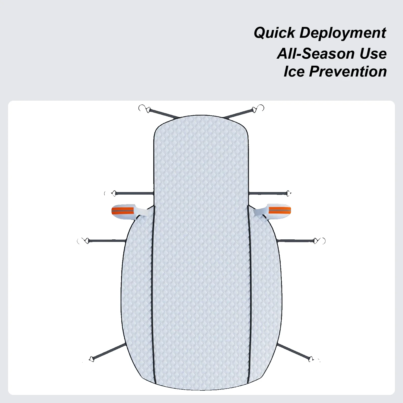 

Снегоочиститель для лобового стекла автомобиля, водонепроницаемый щит, антиморозный зимний автомобильный чехол, полное покрытие для улицы, холодной погоды, грузовика, фургон