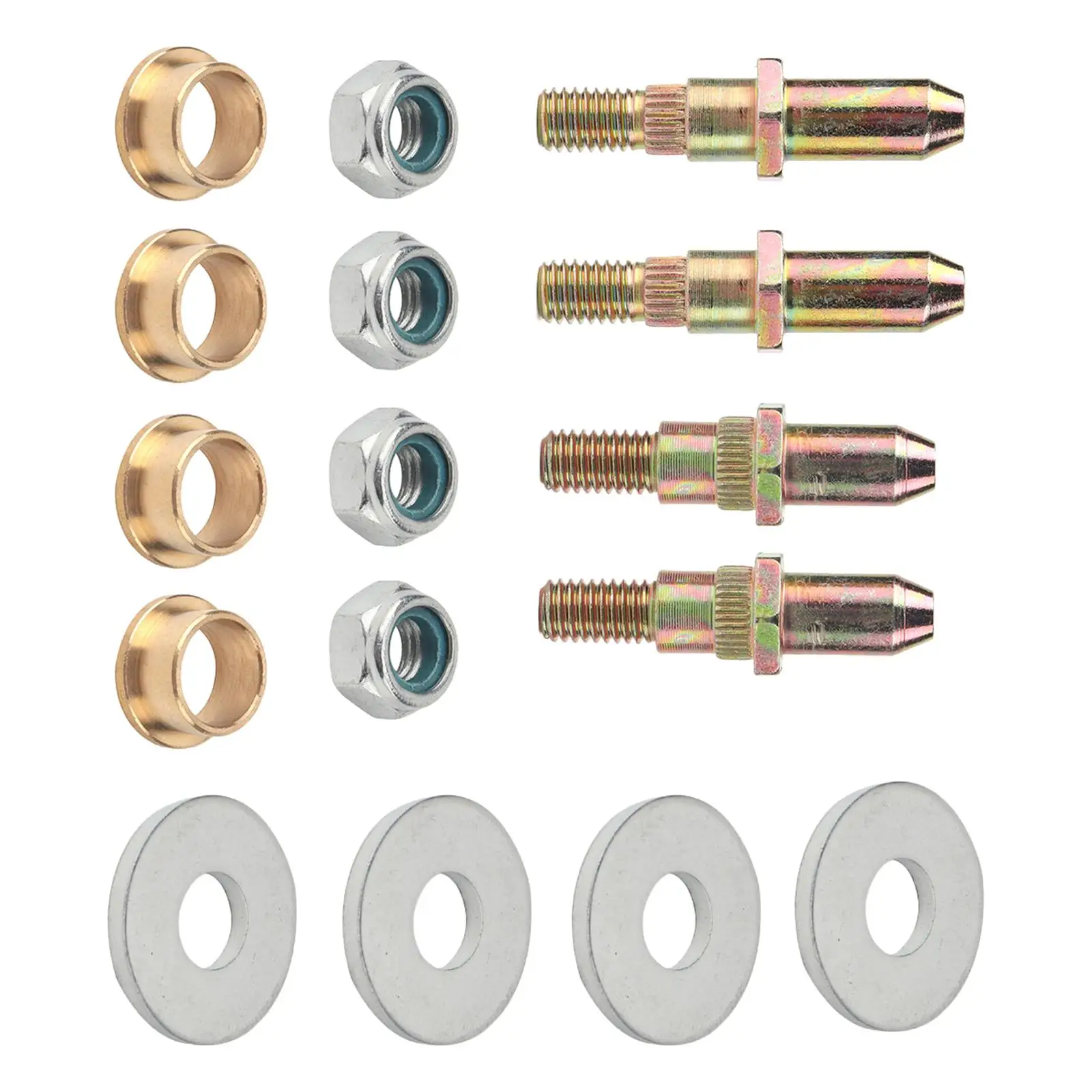 16x Front Door Hinge Pin and Bushing Repair Kit Fit for