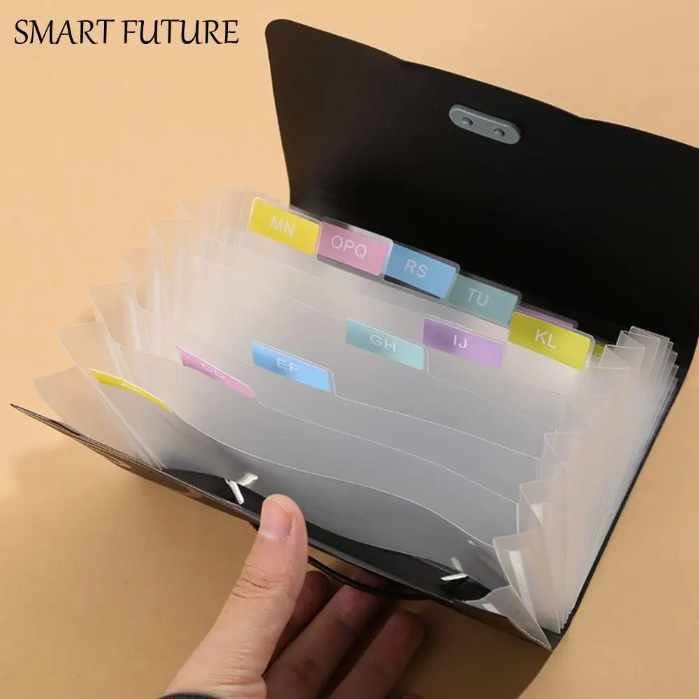 

Портативная полосатая сумка для органов радуги, износостойкая пружинная веревка, сумка для хранения файлов формата А6, водонепроницаемая школьная упаковка для купюр большой емкости