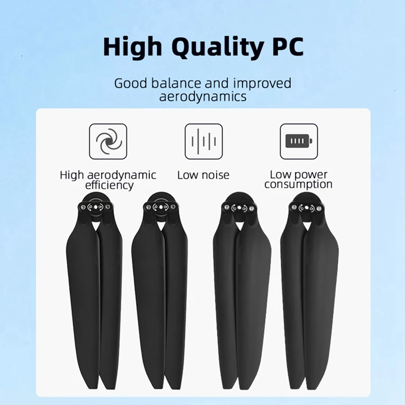 Eliche a sgancio rapido lama pieghevole pezzi di ricambio per Autel EVO Max 4T Drone elica riparazione ricambio