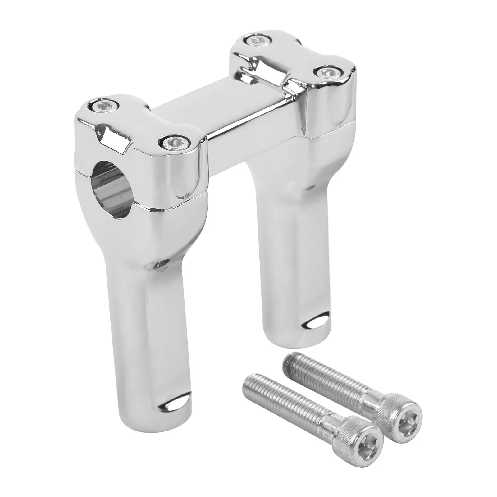 

Motorcycle 4" Handlebar Riser For Harley Honda Kawasaki Suzuki Yamaha 1" Bar
