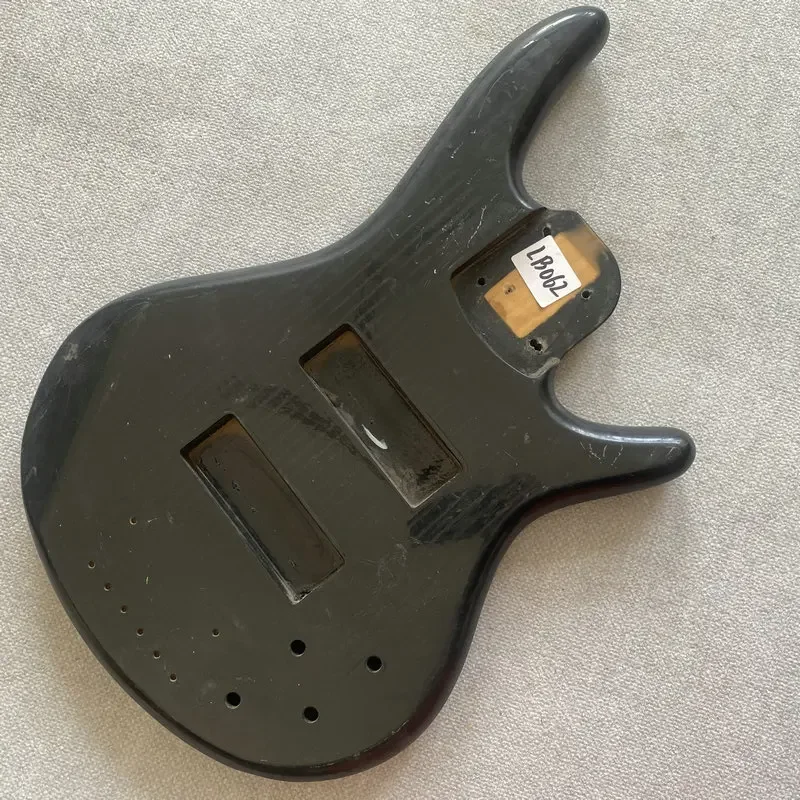 LB062 Solid Wood Electric Guitar Body DIY Part, 6 String HH Pickups Routing for Custom Build Replacement (Limited Edition)