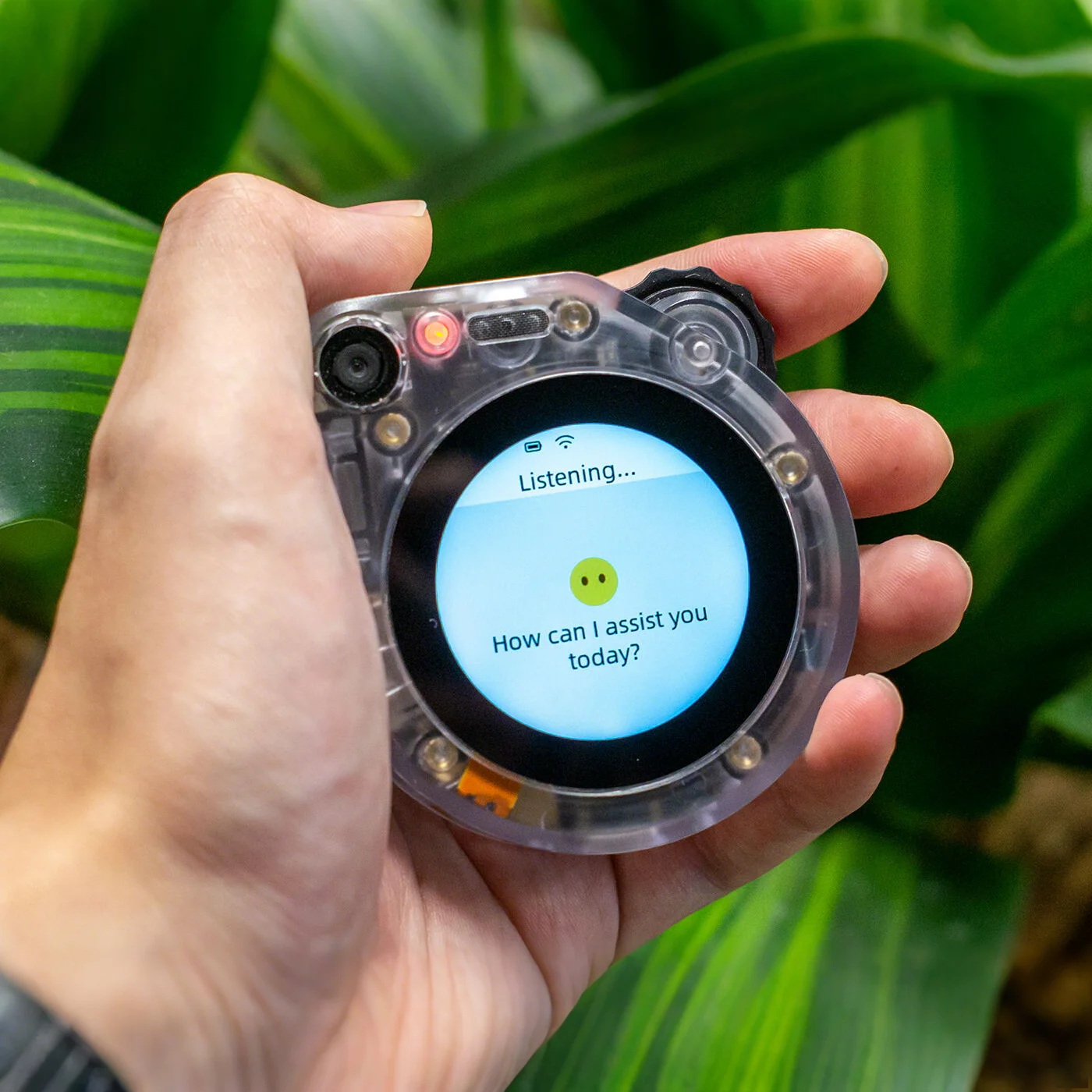 

Часы SenseCAP для умного дома XiaoZhi AI Device, голосовое управление, между сообщениями, многоязычная поддержка, MCP, MCU ESP32S3, камера