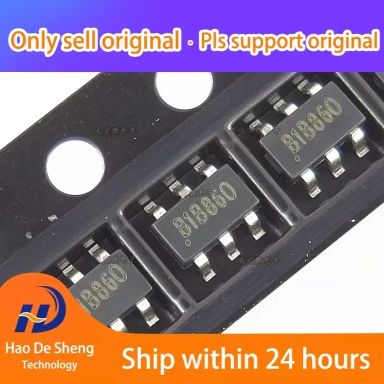 10PCS/LOT  RT9293BGJ6  B1B860  SOT23-6 New Original In Stock