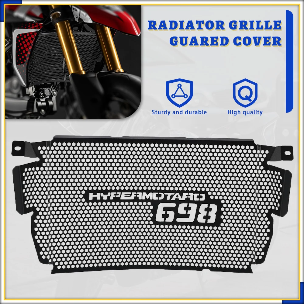 

FOR Ducati Hypermotard 698 Mono RVE 2024 2025 2026 698 Motorcycle Accessories Radiator Guard Grille Protective Protector Cover
