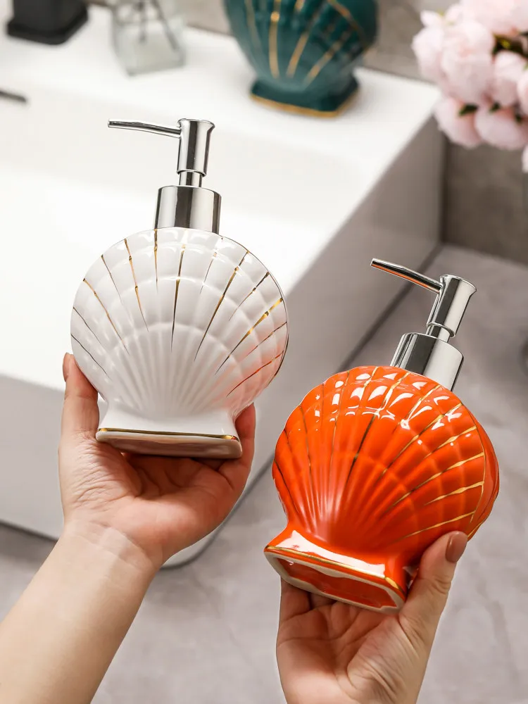 Ceramic Hand Sanitizer Bottles, Emulsion Dispensing Bottles, Press Bottles, Hotel Shower Gel Dispensing Bottles