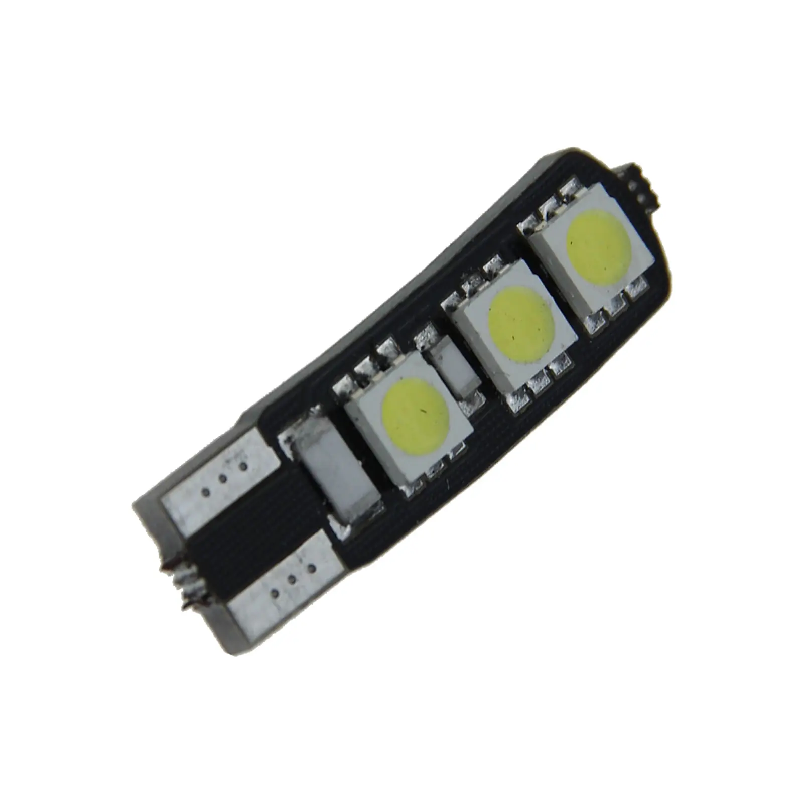 10x White Auto T10 W5W Turn Signal Light Wedge Lamp Canbus Error Free 6 Emitters 5050 SMD LED 159 161 168 2521 A017-W