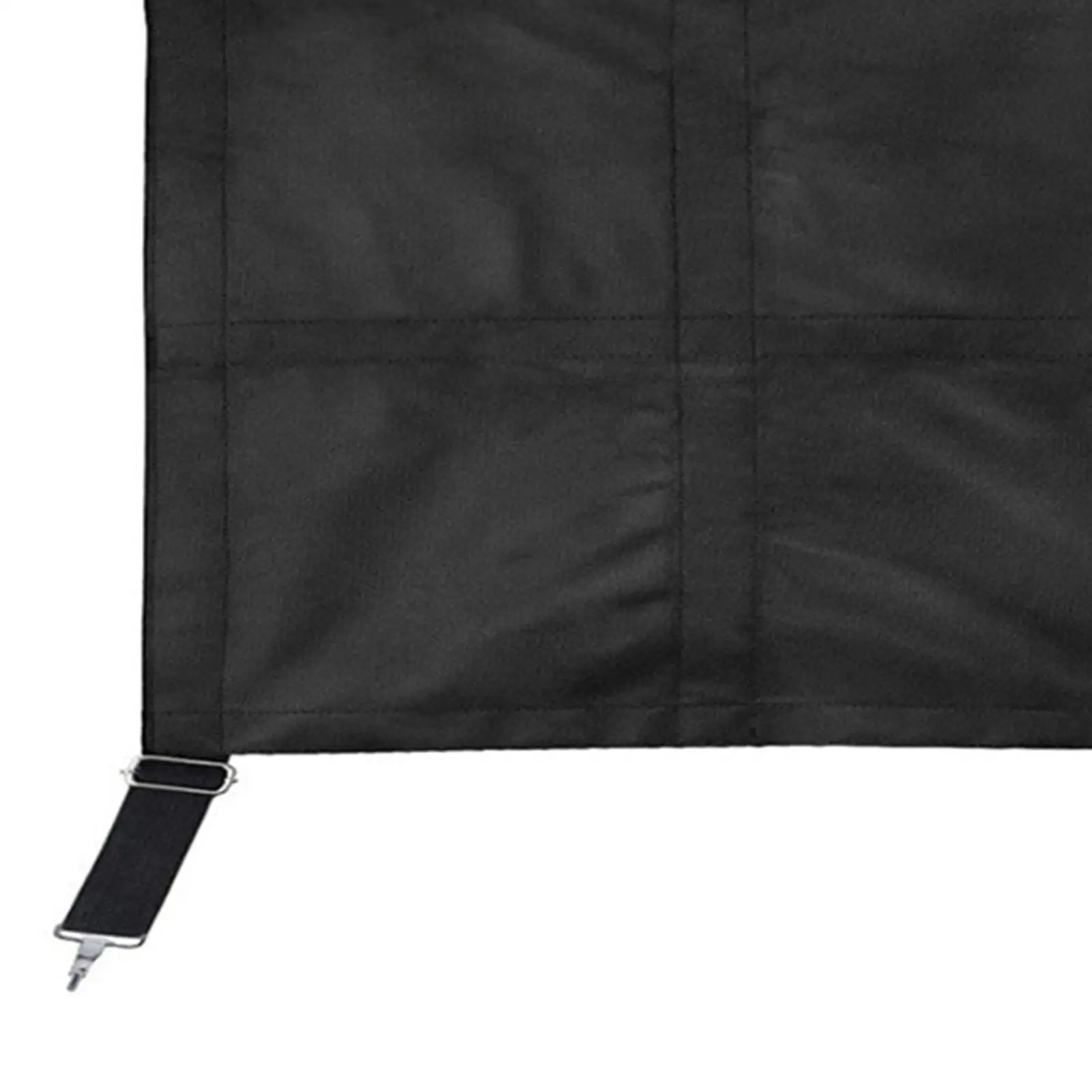 Защита от киоска для лошади с пружинными крючками Регулируемая длина Простая установка Прочные лошади, козы, козы Регулируемая простая установка