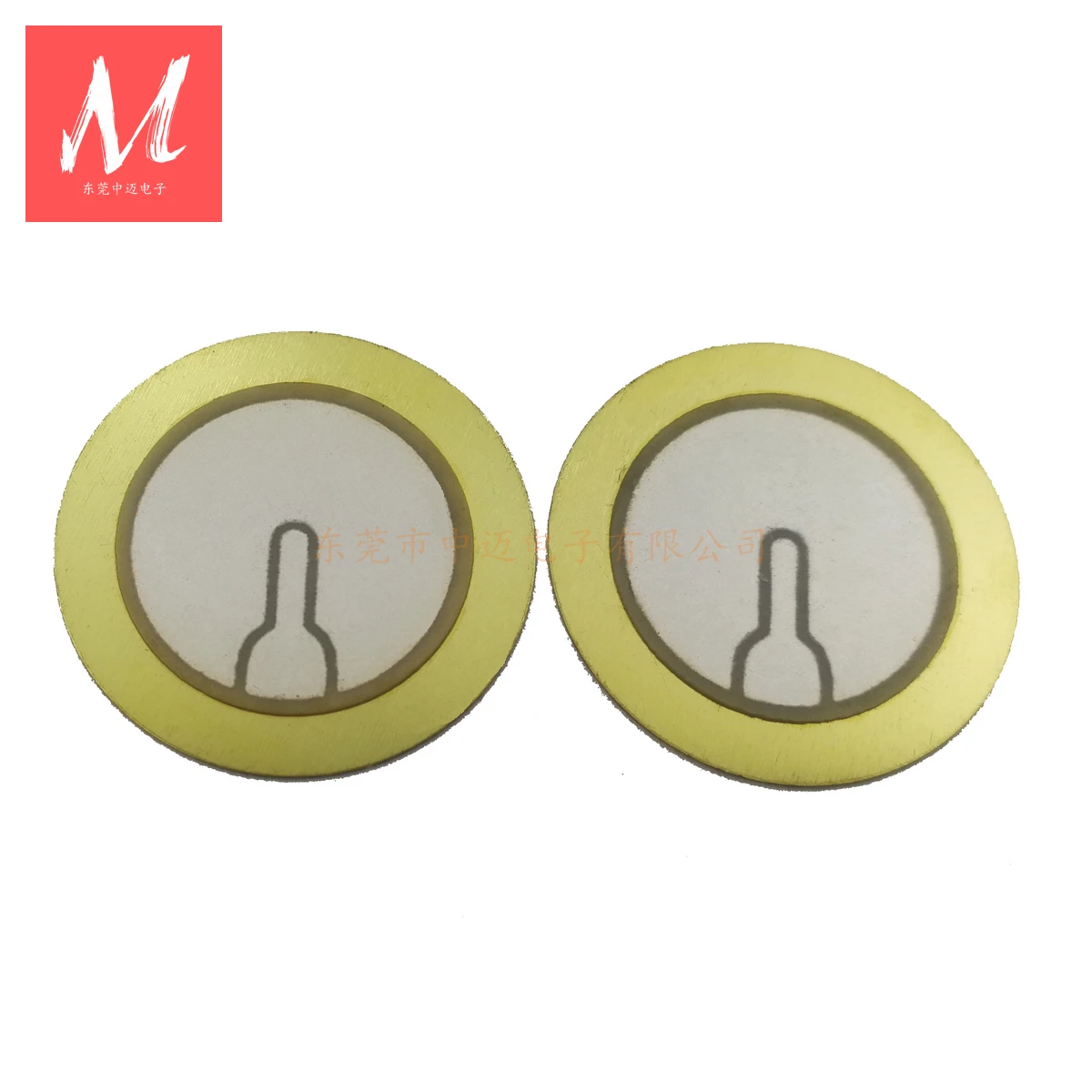 20mm Self Drive Type Piezo Element Brass Piezo Element