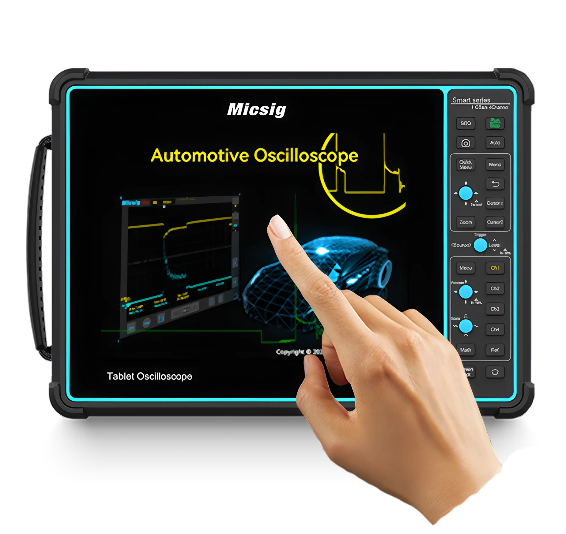 Automotive Oscilloscope Micsig SATO1004 100MHz 4CH digital handheld portable oscilloscope