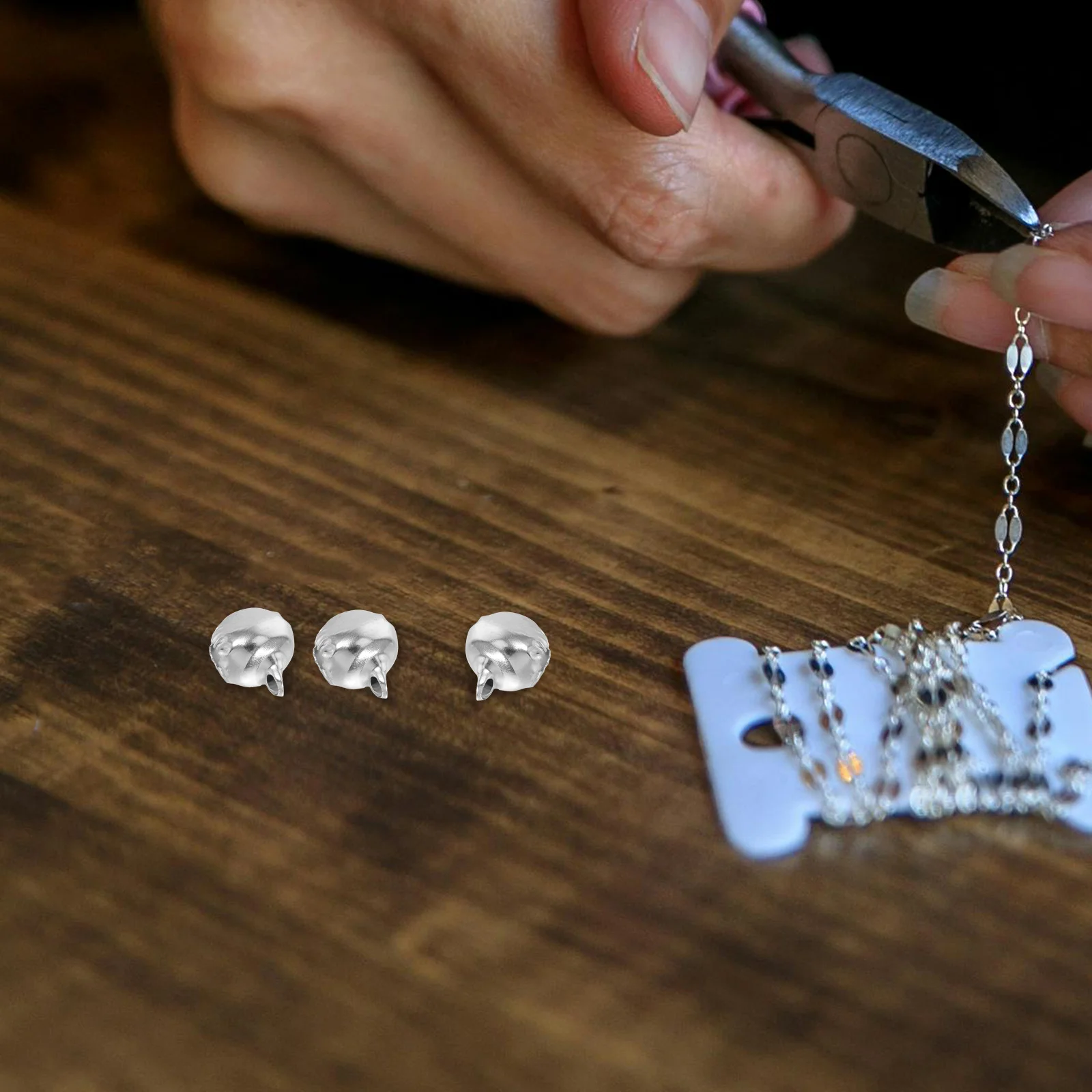 200 قطعة أجراس الزخرفية قلادة جرس الحديد الصغيرة لصياغة المشاريع خمر نمط جلجل أجراس الحيوانات الأليفة اكسسوارات أجواء المنزل #1