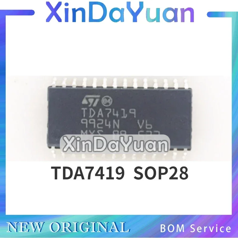 10 pcs TDA7419 TDA7419TR SOP-28  Automotive IC/ Audio Power Amplifier Chip